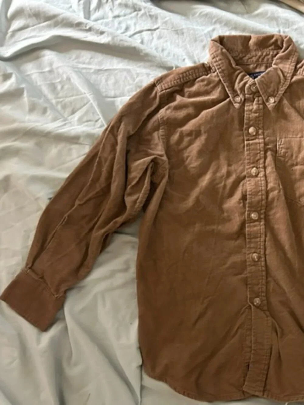 🍋‍🟩 corduroy size   small  shirt boys size  5 - 6   boys boy kids casual dress